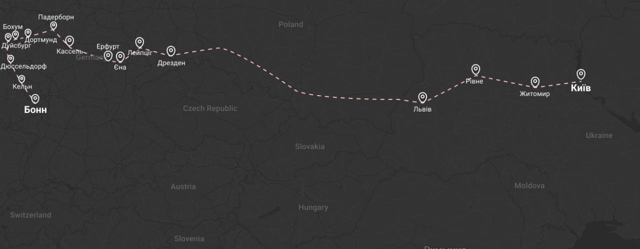 route map